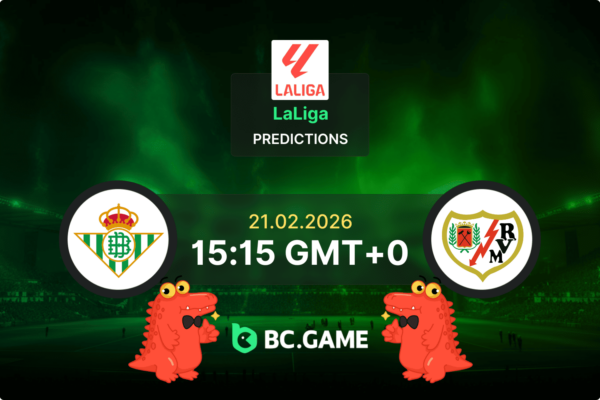 Real Betis vs Rayo Vallecano (1:1): LaLiga 21/02/2026