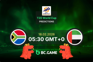 South Africa vs United Arab Emirates Prediction, Odds, Betting Tips – ICC Men’s T20 World Cup 18/02/2026