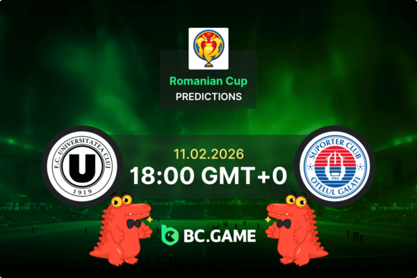 Universitatea Cluj vs Otelul (2:0): Romanian Cup 11/02/2026