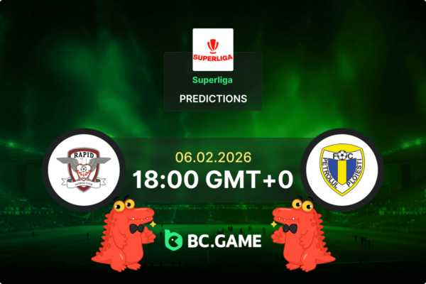 FC Rapid București vs Petrolul Ploiești (1:1): Superliga 06/02/2026