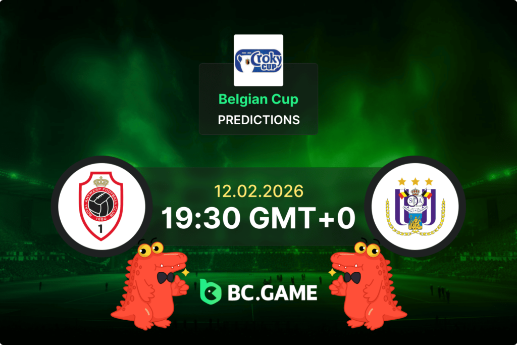 Royal Antwerp vs Anderlecht Prediction, Odds, Betting Tips – Belgian Cup 12/02/2026