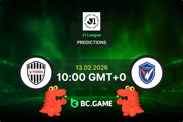 Vissel Kobe vs V-Varen Nagasaki Prediction, Odds, Betting Tips – J1 League 13/02/2026
