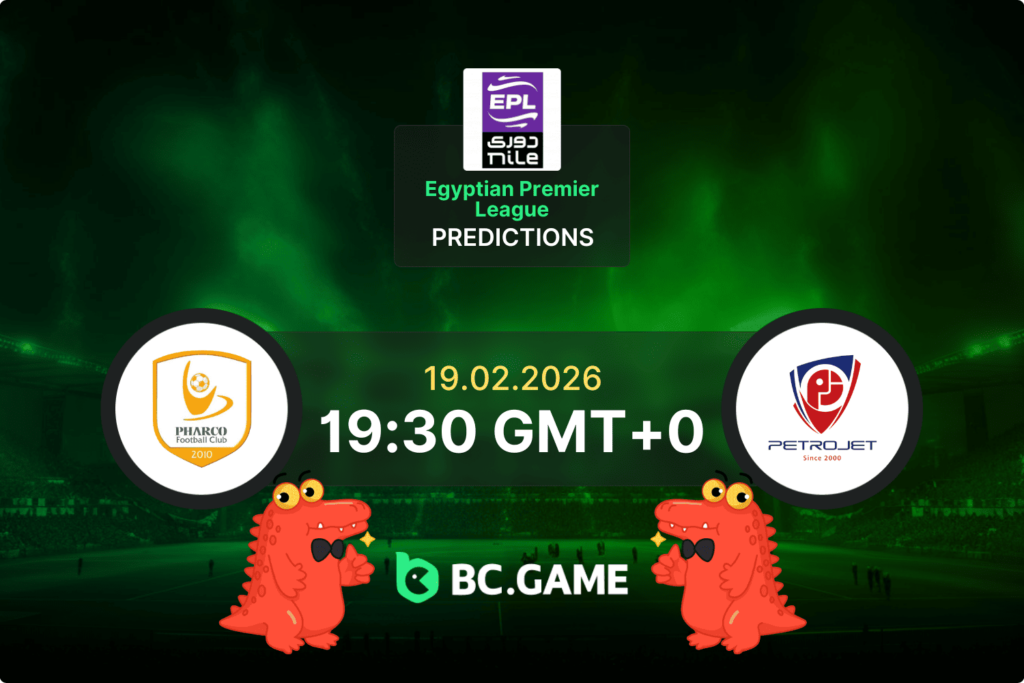 Match prediction for the Pharco vs Petrojet game at Egyptian Premier League February 2026