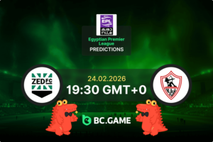 ZED FC vs Zamalek SC Prediction, Odds, Betting Tips – Egyptian Premier League 24/02/2026