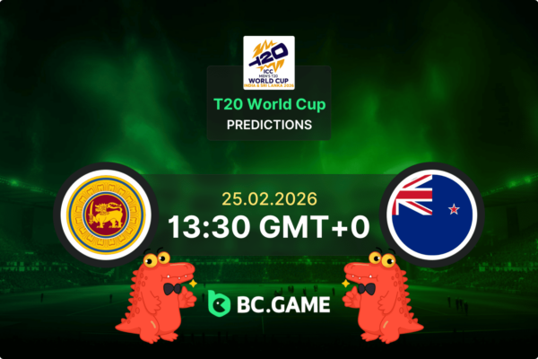 Sri Lanka vs New Zealand (New Zealand won by 61 runs): ICC Men’s T20 World Cup 25/02/2026