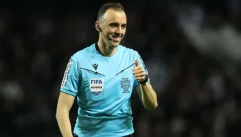 Матч Україна та Швеція у плейоф відбору на ЧС 2026 судитиме Жоау Пінейру