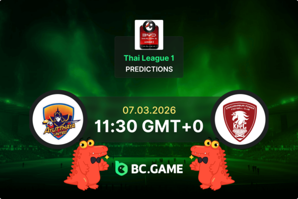 Ayutthaya Utd vs Kanchanaburi Prediction, Odds, Betting Tips – Thai League 1 07/03/2026