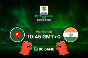 Bangladesh U20 vs India U20 Prediction, Odds, Betting Tips – SAFF Championship U20 28/03/2026