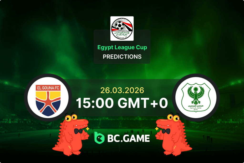 El Gouna vs Al Masry match prediction for Egypt League Cup quarter-final 2026