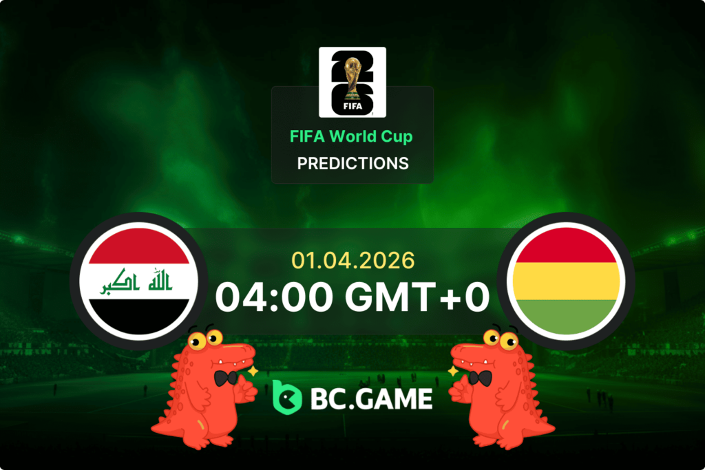 Iraq vs Bolivia prediction for the FIFA World Cup 2026 Play-Off Final