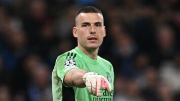 Лунін провів другий тайм проти Манчестер Сіті після заміни Куртуа