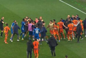 Шахтар пройшов у чвертьфінал, а матч із Лехом завершився конфліктом