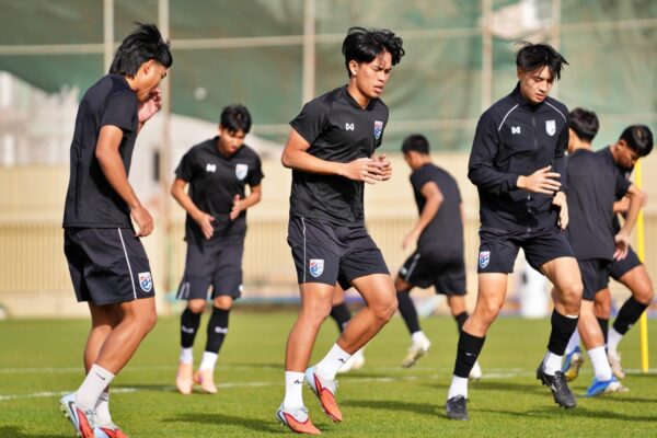 ทีมชาติไทย U23 ลงซ้อมมื้อแรกที่จีนก่อนประเดิมสนามพบเจ้าภาพ