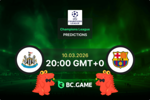 Newcastle United vs Barcelona Prediction, Odds, Betting Tips – UEFA Champions League 10/03/2026
