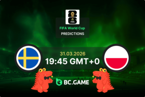 Sweden vs Poland Prediction, Odds, Betting Tips – World Cup Play-off Final 31/03/2026