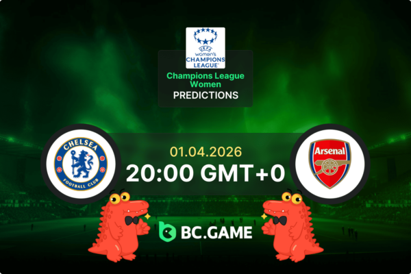 Chelsea Femenino vs Arsenal Femenino Pronóstico: cuotas y consejos de apuestas para el partido – Liga de Campeones Femenina de la UEFA, 01/04/2026