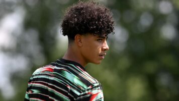 Cristiano Jr comienza su prueba con el Real Madrid en Valdebebas