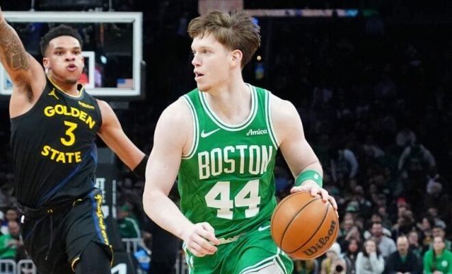 Шульга вперше набрав очки в НБА і встановив незвичний рекорд Бостона