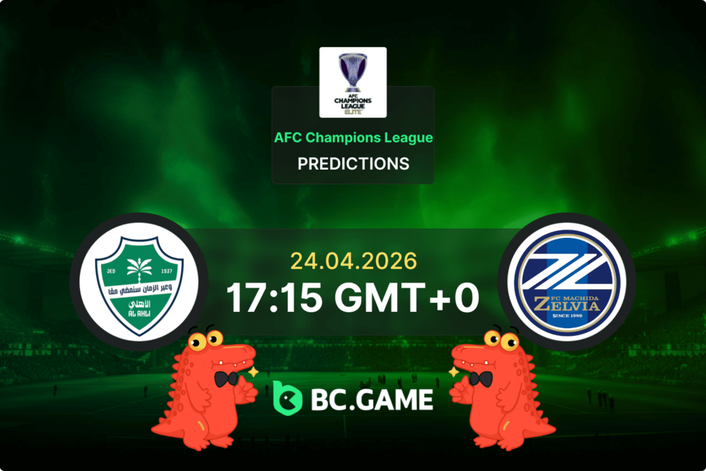 Match prediction for the Al Ahli SC vs Machida game at AFC Champions League Elite 2026