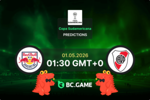 Bragantino vs River Plate Prediction, Odds, Betting Tips – Copa Sudamericana 01/05/2026