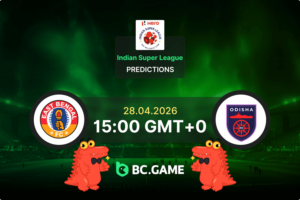 East Bengal vs Odisha FC Prediction, Odds, Betting Tips – Indian Super League 28/04/2026
