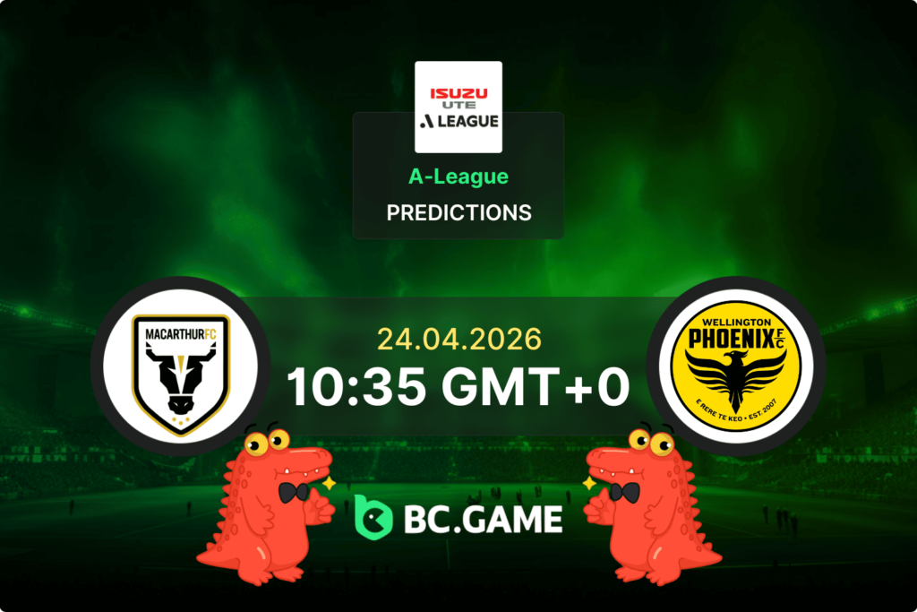 Macarthur FC vs Wellington Phoenix match prediction for A-League 2026 at Campbelltown Stadium