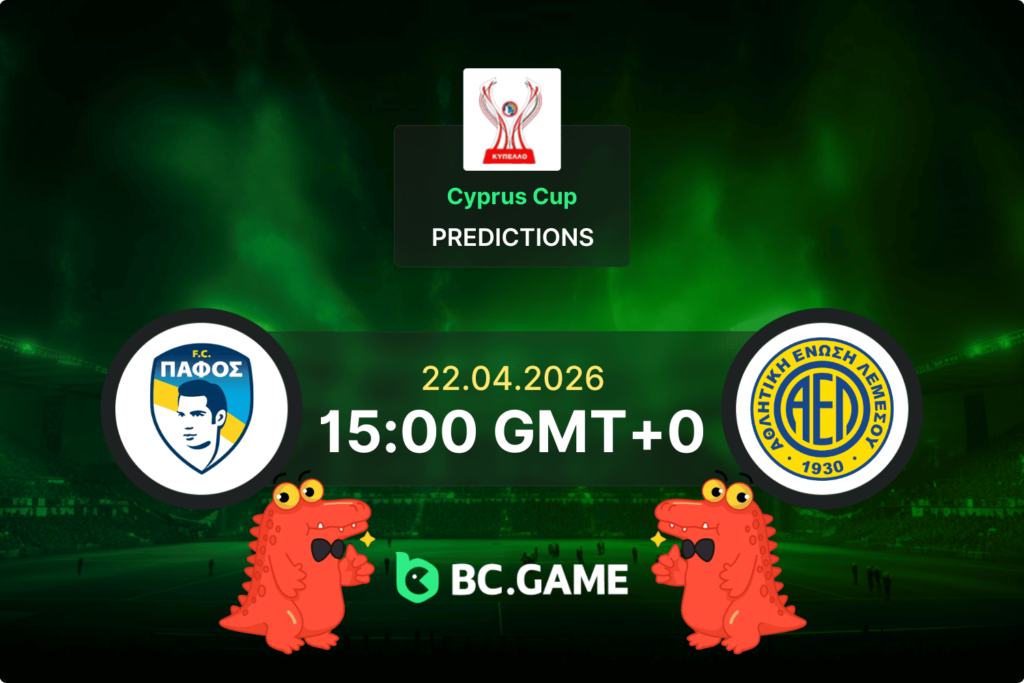 Pafos vs AEL Limassol match prediction for Cyprus Cup semi-final 2026