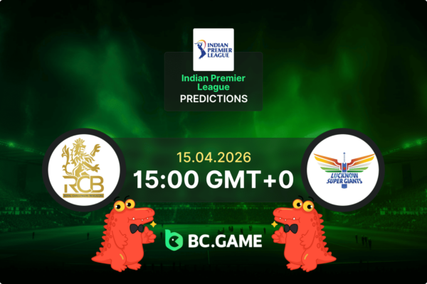 Royal Challengers Bengaluru vs Lucknow Super Giants (Royal Challengers Bengaluru won by 5 wickets): India IPL 15/04/2026