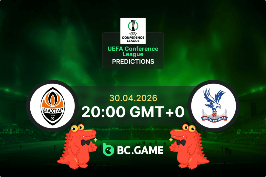 Match prediction for the Shakhtar Donetsk vs Crystal Palace game at UEFA Conference League 2026
