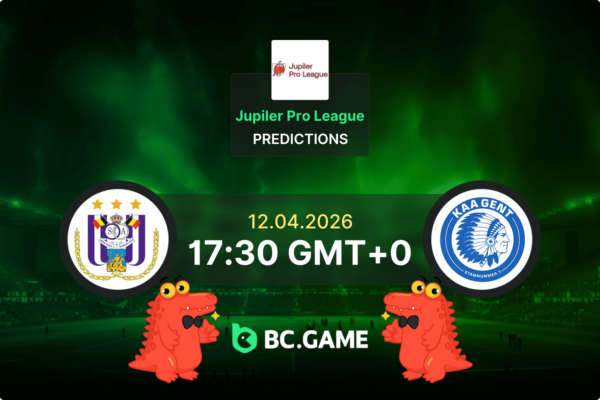 Anderlecht vs Gent (3:1): Belgium Jupiler Pro League 12/04/2026