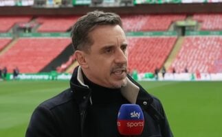 Neville warns Arsenal to control emotion before title defining trip to Man City