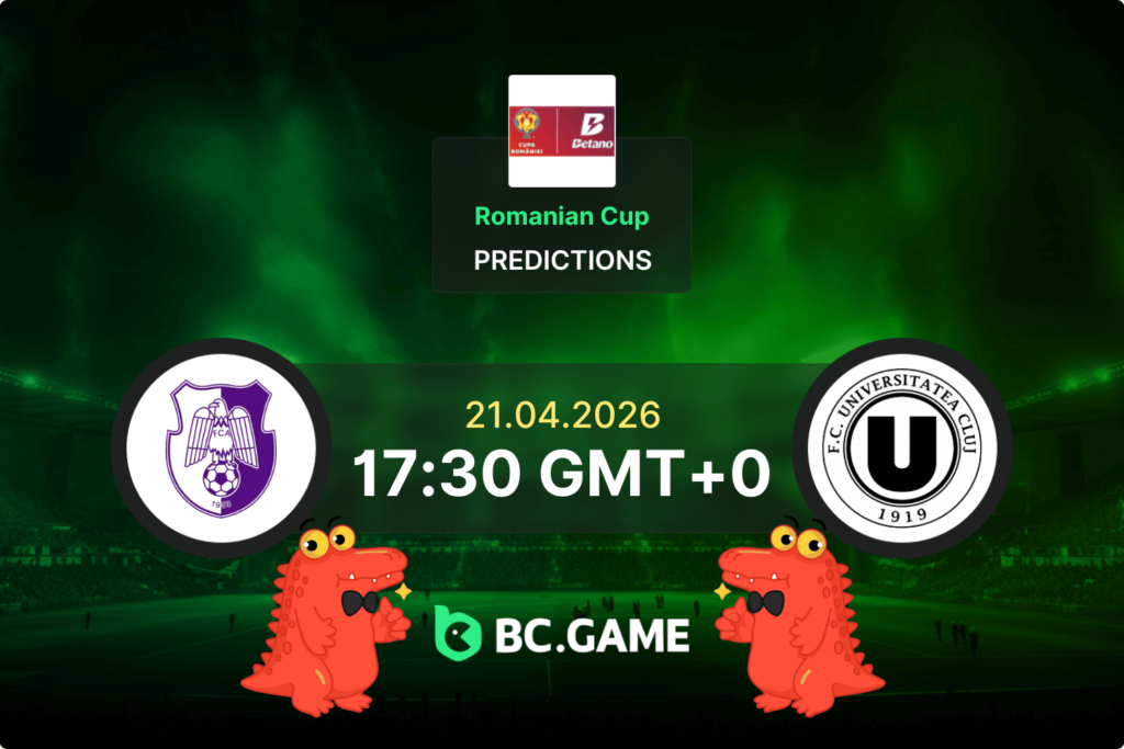 Match prediction for the FC Argeș vs U. Cluj game in the Romanian Cup Semi-Final 2026