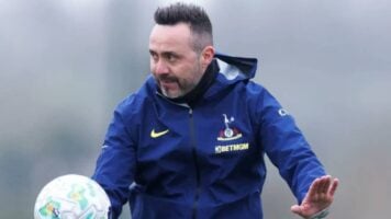 Tottenham confirm two new staff additions as De Zerbi gets to work