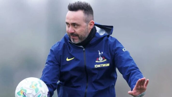 Tottenham confirm two new staff additions as De Zerbi gets to work