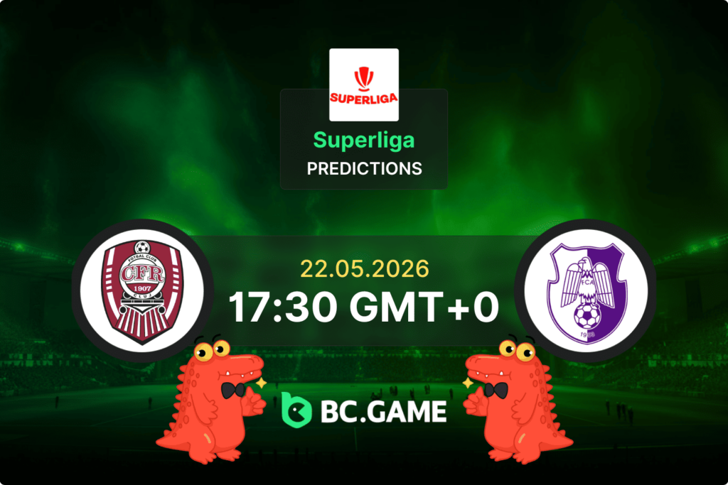 Match prediction for the CFR Cluj vs FC Arges game at Superliga 2026.