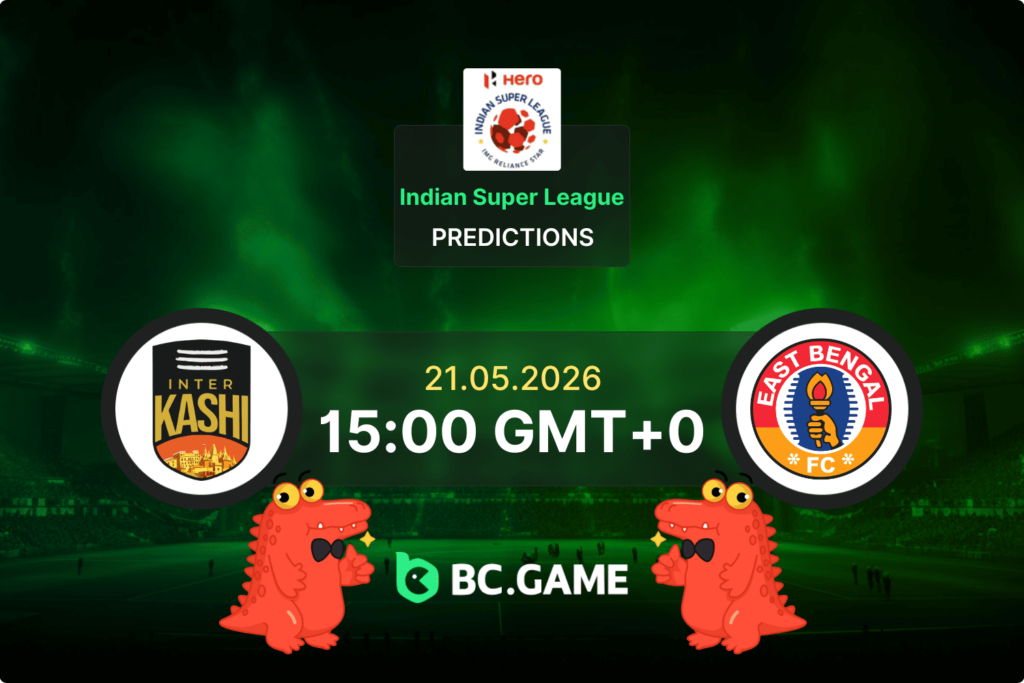 Match prediction for the Inter Kashi vs East Bengal game at Indian Super League 2026
