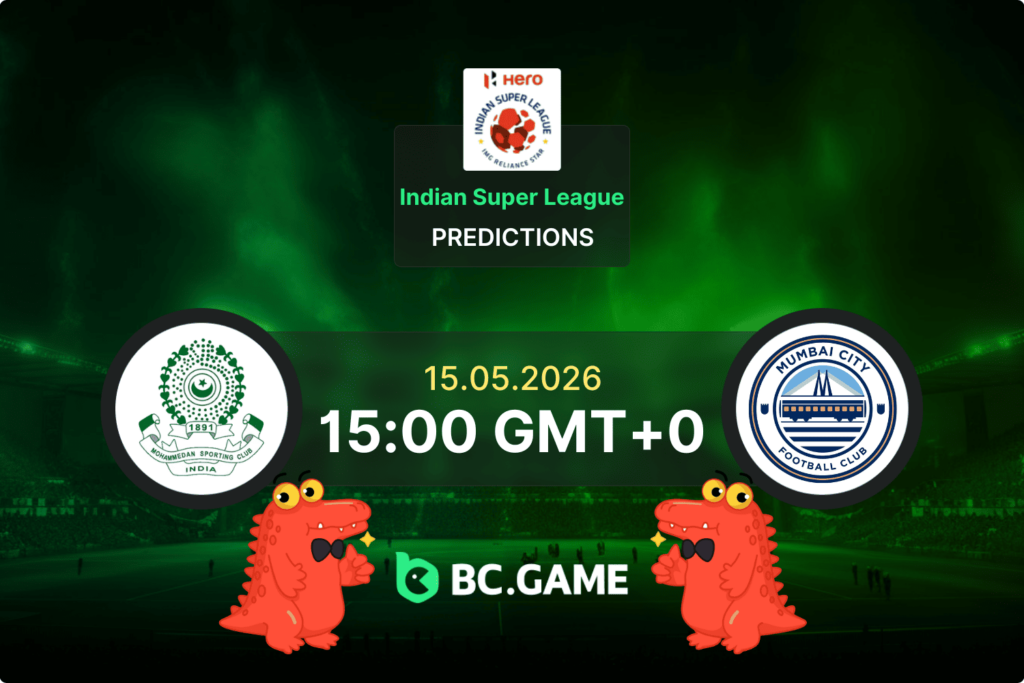 Match prediction for the Mohammedan vs Mumbai City game at Indian Super League 2026