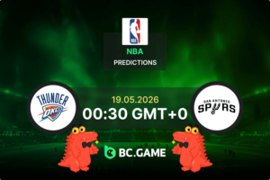Oklahoma City Thunder vs San Antonio Spurs Pronóstico: cuotas y consejos de apuestas para el partido – NBA 19/05/2026