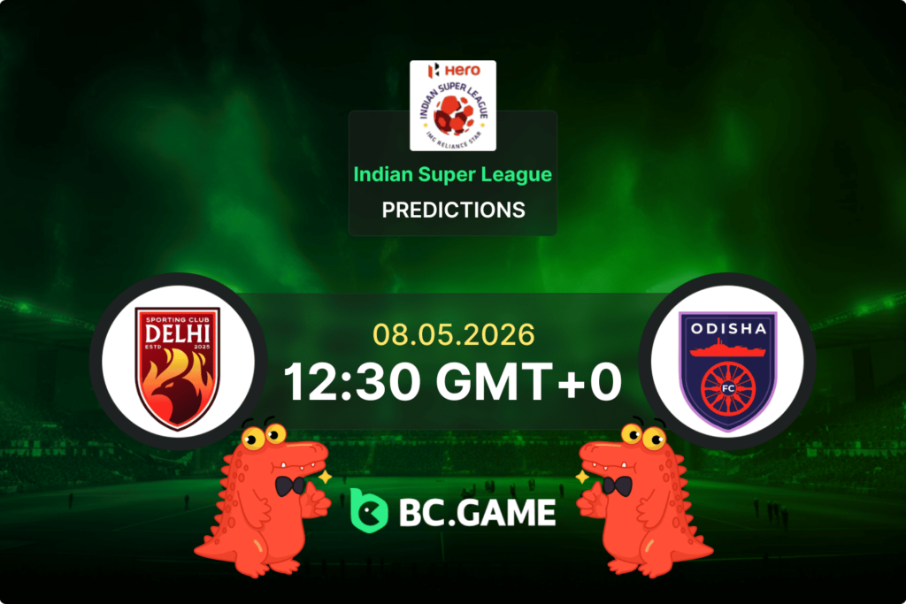 Match prediction for the SC Delhi vs Odisha FC game at Indian Super League 2026