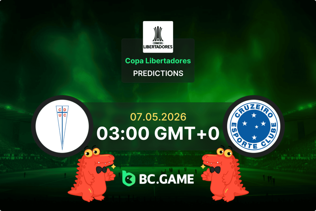 Match prediction for the U. Catolica vs Cruzeiro game at Copa Libertadores 2026