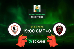 Zamalek vs USM Alger Prediction, Odds, Betting Tips – CAF Confederation Cup 16/05/2026