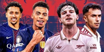 PSG could have a crucial freshness advantage over Arsenal