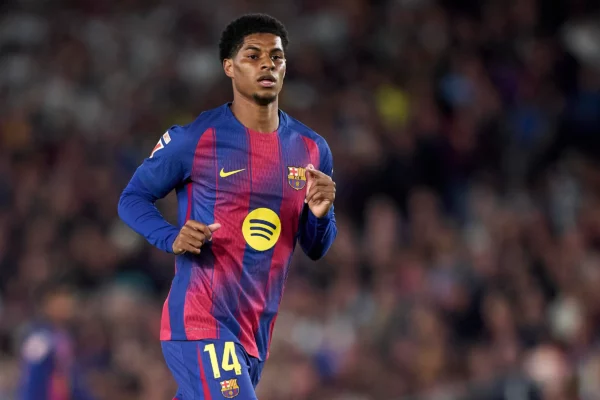 Marcus Rashford addresses Barcelona future after El Clasico goal