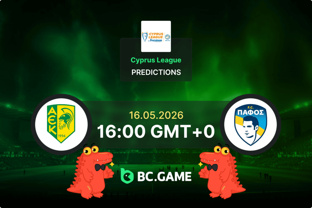 Match prediction for the AEK Larnaca vs Pafos game in Cyprus League 2026