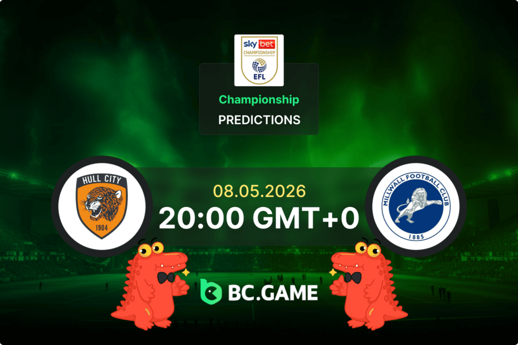 Match prediction for the Hull vs Millwall game in Championship Play-off Semi-Final 2026