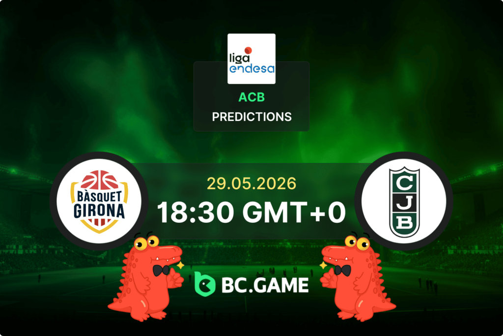 Match prediction for the Basquet Girona vs Joventut Badalona game at ACB 2026.