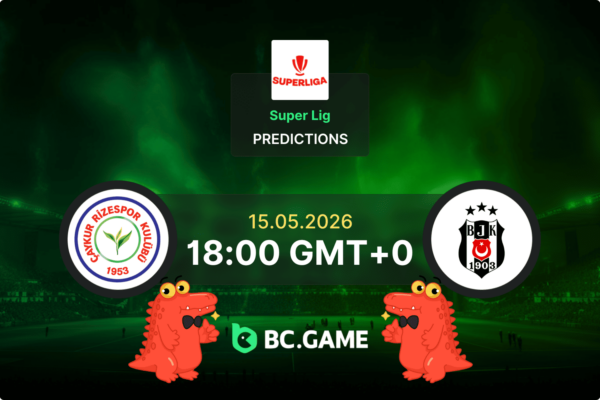 Rizespor vs Besiktas (2:2): Super Lig 15/05/2026
