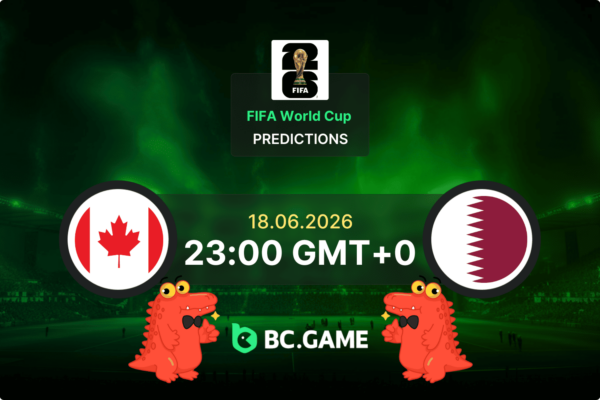 Канада — Катар: Прогноз на матч, коэффициенты, советы по ставкам, Чемпионат мира по футболу FIFA, 18/06/2026