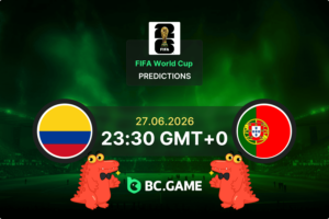Colombia vs Portugal Prediction, Odds & Betting Tips – FIFA World Cup 2026 27/06/2026