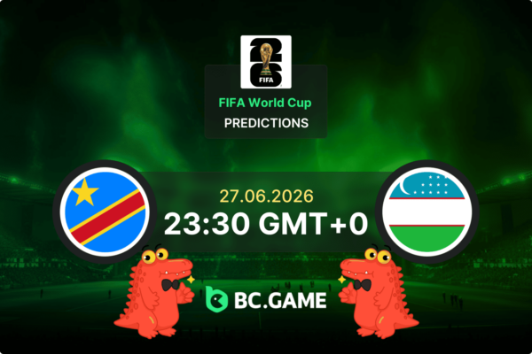 DR Congo vs Uzbekistan (3:1): FIFA World Cup 2026 27/06/2026